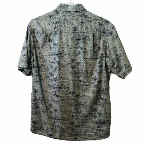 RedHead Island Fishing Themed Button Up - Picture 3 of 3